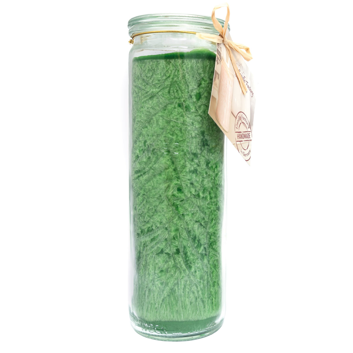 Wiesengrün Duftlos - Big Jumbo Kerze im Weckglas