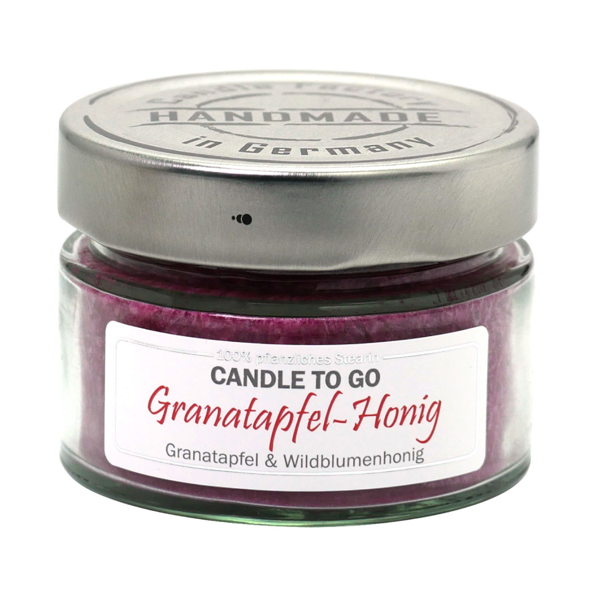 Granatapfel Honig - Candle to Go die Duftkerze für unterwegs
