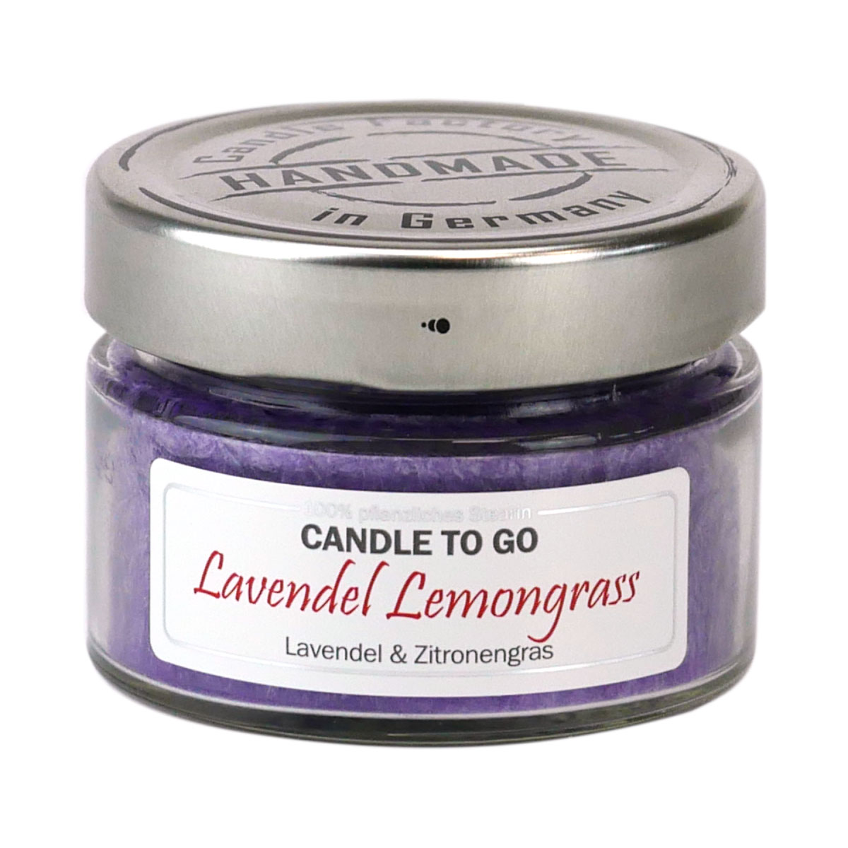 Lavendel Lemongrass - Candle to Go die Duftkerze für unterwegs